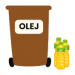 Nádoba na jedlý olej je určená len na jedlý olej